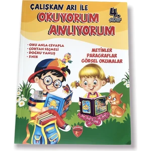 Çalışkan Arı Yayınları 4.Sınıf Okuyorum Anlıyorum