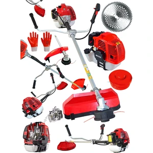 Alman Trex 6002 Yan Tipi Benzinli Motorlu Ot Çalı Tırpanı Çim Biçme Makinesi Tırpan