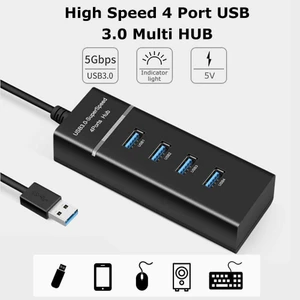 4 Port USB 3.0 Çoğaltıcı Çoklayıcı Hub Switch Çoklu Cihaz 4360