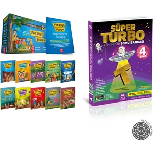 4. Sınıf  Yeni Hikaye Fen Köyü Büyüyor 2 (10 Kitap) + Süper Turbo Soru Bankası