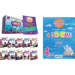 4. Sınıf  Opalya 10'lu Hikaye Seti + Okyanus Yayınları 4'lü Deneme