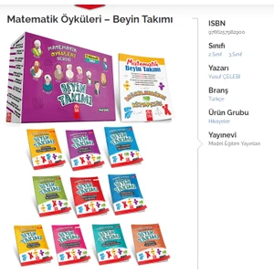 Matematik Öyküleri Beyin Takımı 3. Sınıf 10 Lu Hikaye