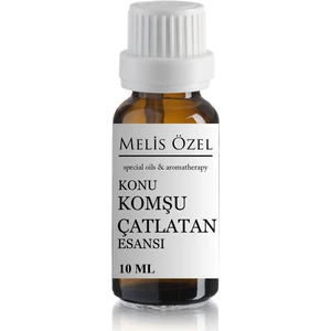 Melis Özel Komşu Çatlatan Esansı-Mum-Oda Kokusu-Kokulu Taş-Sabun-Dezenfektan ve Genel Kullanım 10 ml