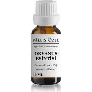 Melis Özel Okyanus Esintisi-Mum-Oda Kokusu-Kokulu Taş-Sabun-Dezenfektan ve Genel Kullanım Esansı 10 ml
