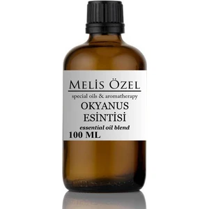 Melis Özel Okyanus Esintisi-Mum-Oda Kokusu-Kokulu Taş-Sabun-Dezenfektan ve Genel Kullanım Esansı 100 ml