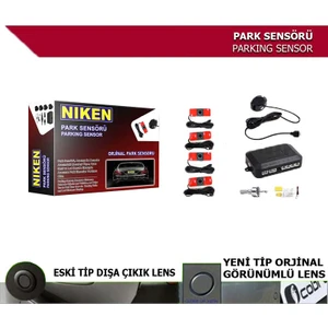 Park Sensörü Orjinal Sensör Ve Ses Ikazlı Siyah