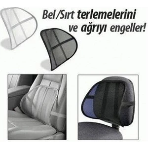 Bel Destekli Tam Ortopedik File Yastık-