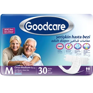 Goodcare Bel Bantlı Hasta Bezi 30 Adet Orta Medium