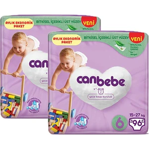 Bebek Bezi 6 Beden / Xl Aylık Paket 192'LI