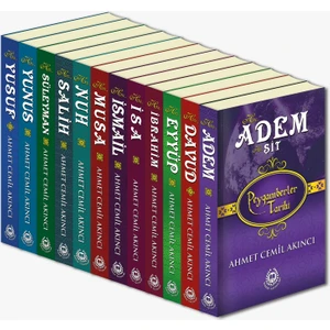 Peygamberler Tarihi (12 Kitap Takım) - Ahmet Cemil Akıncı