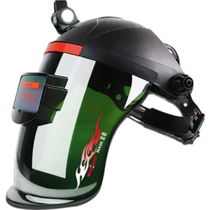 Royal Love Güneş Enerjili Otomatik Kararan Kaynak Kask Kaynakçı Gözlükleri Aralık 9-13 Küçük Lens (Yurt Dışından)