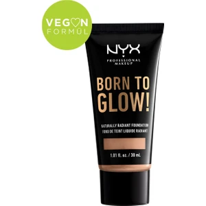 NYX Professional Makeup Nyx Fondöten - Born To Glow! Naturally Radiant Foundation 7.5 Soft Beige 800897190385