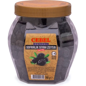 Siyah Zeytin   L-M 231-290 Kalibre 700 gr Pet
