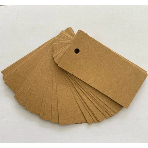Kraft Etiket 50 Adet
