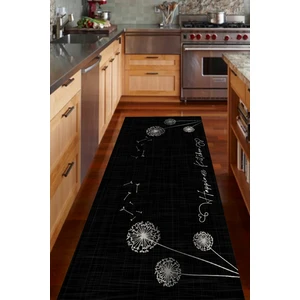 Esta Halı Esta Happiness Kitchen Yazılı Mutfak Halısı (Makinada Yıkanabilir Kaymaz Dod Taban) - ES388