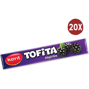 Tofita Stick Şeker Böğürtlen 47GR (20'li Paket)