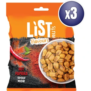 List Flavours Hot Paprika Soslu Mısır 3 x 75 G