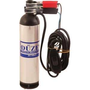 Alüminyum Gövde Küçük Dalgıç Pompa 24 Volt