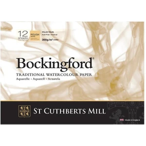 St Cuthberts Mill Bockingford Rough Suluboya Blok 26X36CM 300GR 12 Yaprak	