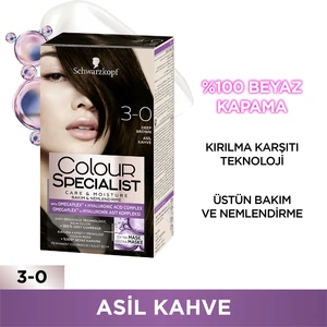 Schwarzkopf Colour Specialist Saç Boyası Asil Kahve 3-0