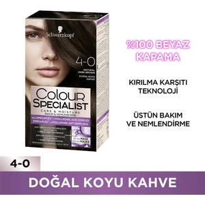 Schwarzkopf Colour Specialist Saç Boyası Doğal Koyu Kahve 4.0