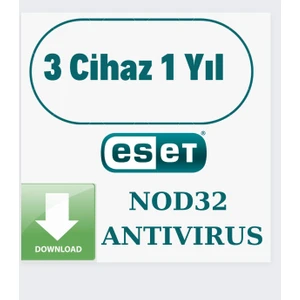 NOD32 3 Cihaz 1 Yıl ( Dijital Teslimat )