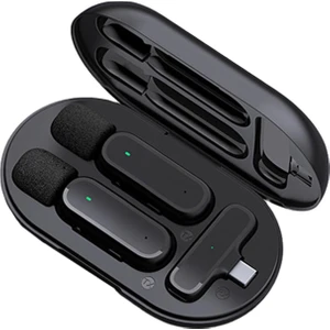 Kablosuz Yaka Mikrofon Dsp Otomatik Bağlantısı Plug-Play Yaka Mıc (Yurt Dışından)