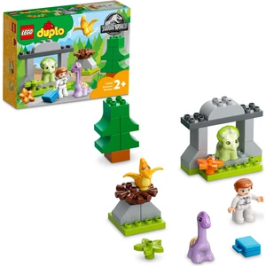 DUPLO® Jurassic World Dinozor Yuvası 10938 - 2 Yaş ve Üzeri Çocuklar Için 3 Hayvan ve Bir Claire Dearing Figürü Içeren Oyuncak Yapım Seti (27 Parça)