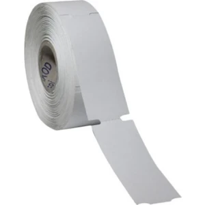Tekno 100 mm x 38 mm 350 Sarım Beyaz Raf Etiketi 4 Rulo