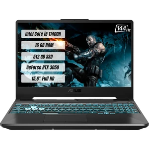 TUF Gaming F15 FX506HC-HN373 Intel Core i5 11400H 16GB 512GB SSD RTX3050 144 Hz Freedos 15.6" FHD Taşınabilir Bilgisayar