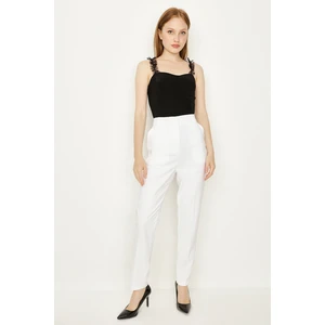 Select Moda Kadın Lacivert Cigarette Pantolon