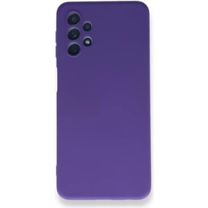 Bilişim Akademi  Samsung Galaxy A13 Lansman Kılıf Nano Içi Kadife Silikon Mor