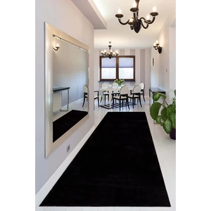 Valery Home Yıkanabilir Post Peluş Yolluk Siyah