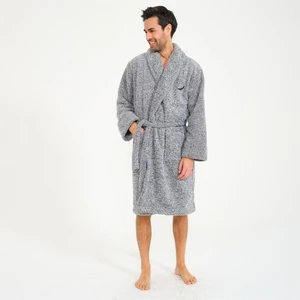 Erkek Welsoft Şal Yaka Polar Sabahlık