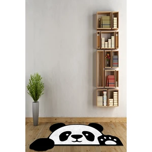 Woolly Halı Woolly Lazer Kesim Panda Halı (Makinada Yıkanabilir) - HP18