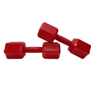 2 kg Kırmızı Dambıl Seti 2 kg x 2 Adet Toplam 4 kg Ağırlık Seti