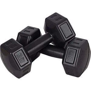 3 kg Siyah Dambıl Seti 3 kg x 2 Adet Toplam 6 kg Ağırlık Seti