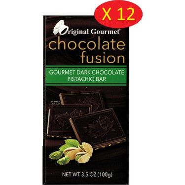 Original Gourmet Chocolate Fusion Dark Chocolate Pistachio Fiyat