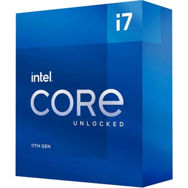 【しゃち】Intel Core i7-11700K CPU Intel Core i7 11700K 3,6 GHz 16 MB Cache 1200 Pin İşlemci Fiyatı