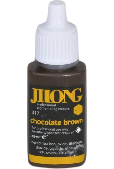 Jılong Kalıcı Makyaj & Mıcrobladıng Boyası - Chocolate Brown