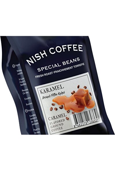Nish Kahve Nish Karamel Aromalı Filtre Kahve 250 gr