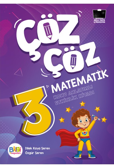 Çöz Çöz Matematik 3 Konu Anlatımlı Etkinlik Kitabı