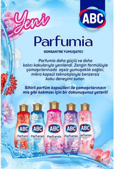 Abc Konsantre Yumuşatıcı Parfumia Gizemli Lotus 1440 ml x 3