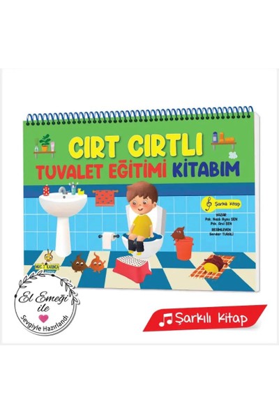 Yükselen Zeka Cırt Cırtlı Tuvalet Eğitimi Kitabım