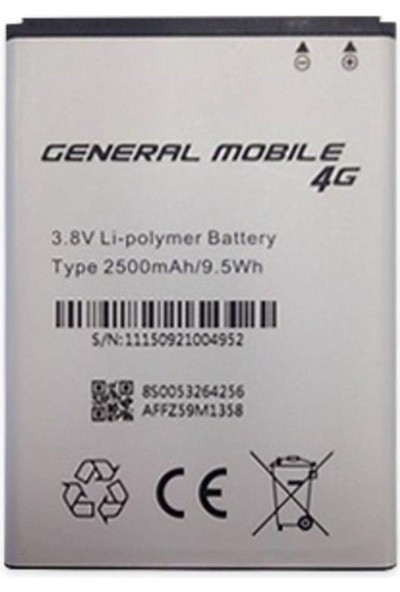 General Mobile Gm Discovery 4g Batarya