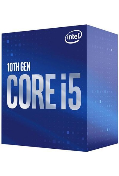 Intel Core i5 10400F 2.90 GHz 12MB 1200P Box Fan Var(Ekran Karti Gerektirir)(10.nesil)