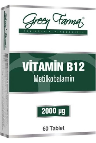 B12 Vitamin, Metilkobalamin, 60 Tablet