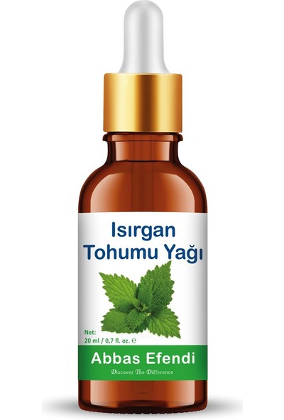 Abbas Efendi Isırgan Tohumu Yağı 20 ml