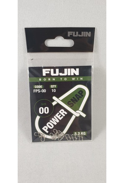 Fujin Power Snap 5.2kg 00 Lrf Klipsi