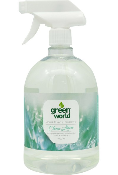 Green World Oda Kumaş Temizlik Spreyi Clean Linen 1 lt
